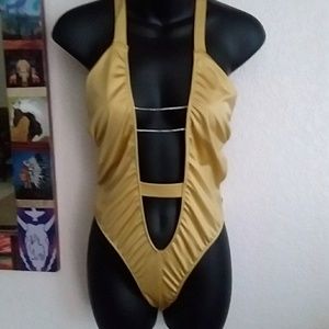 Original Deep Plung with rhinestone accents